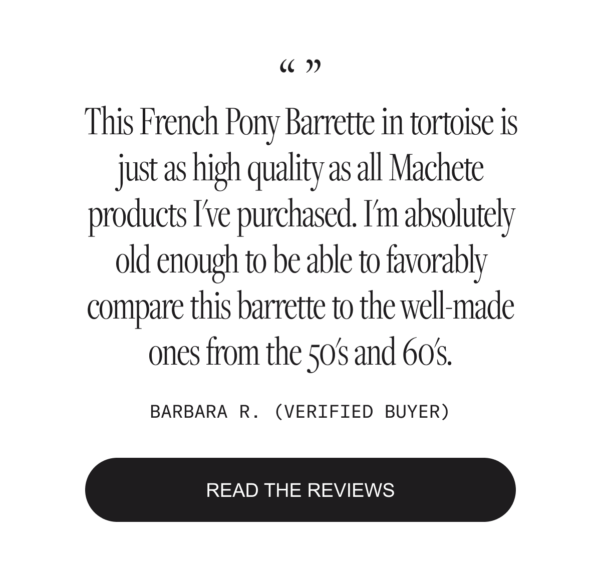 Read The Reviews