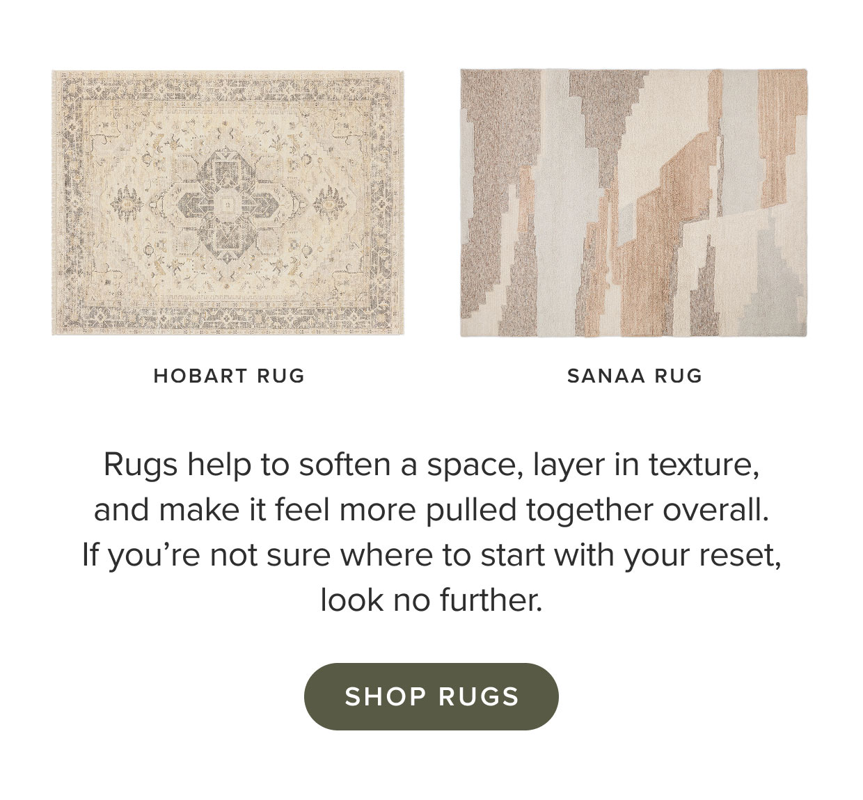 Shop rugs.