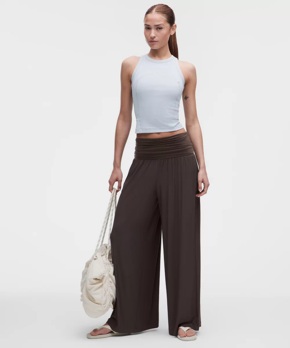 2-in-1 Wide-Leg Jumpsuit