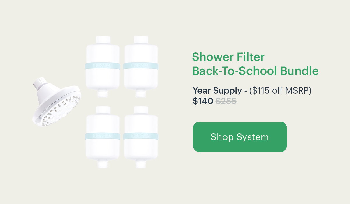 Shower Filter Back-To-School Bundle