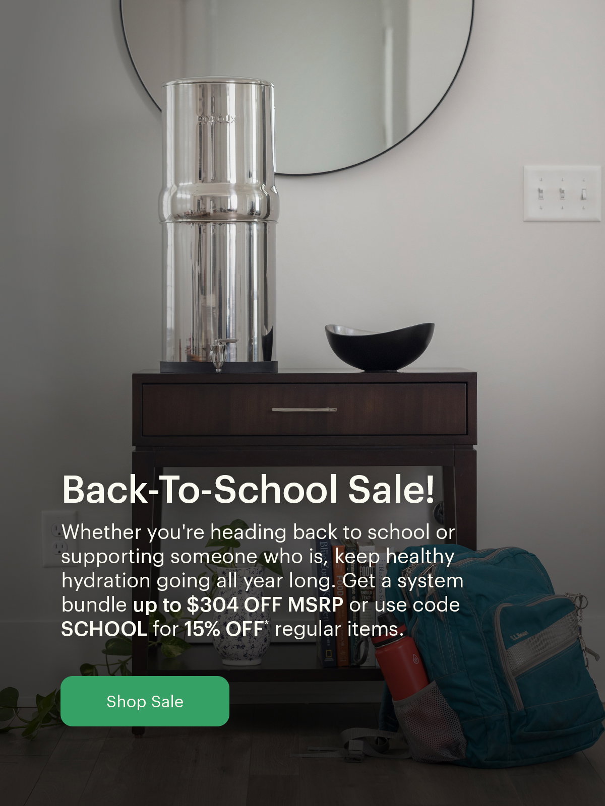 Back-To-School Sale! Use code SCHOOL