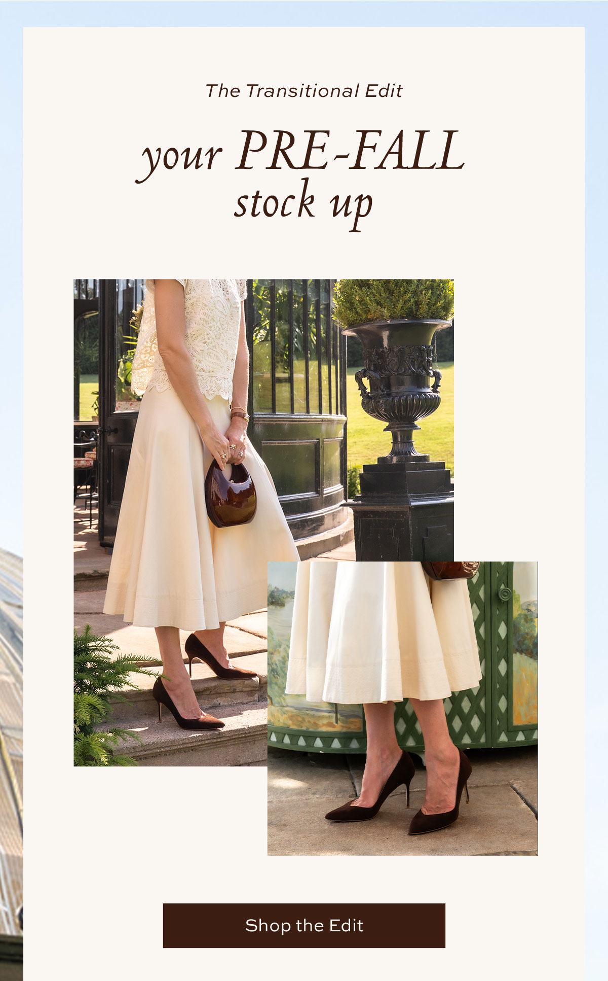 The Transitional Edit: Your Pre-Fall Stock Up