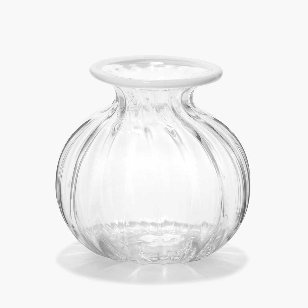 CLEMENTINA VERTICAL OPTIC TEXTURE MINI BUD VASE