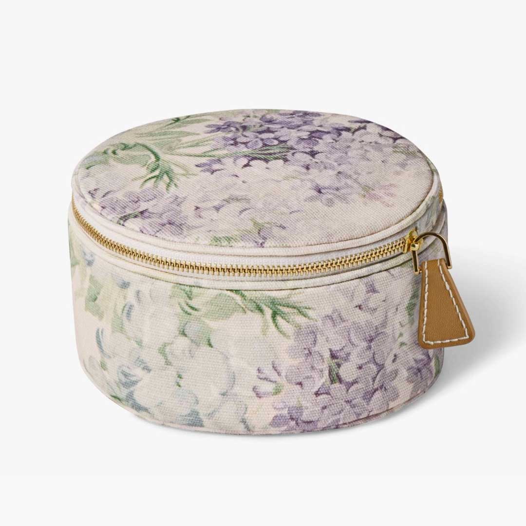 ROUND JEWELRY CASE