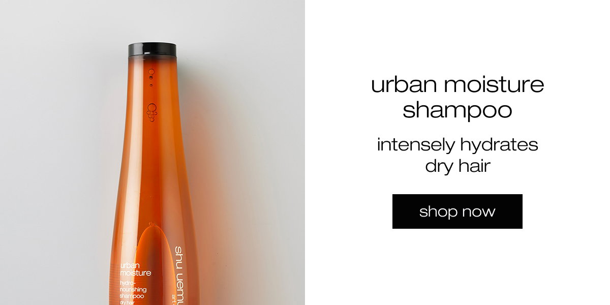 urban moisture shampoo for hydrating dry hair