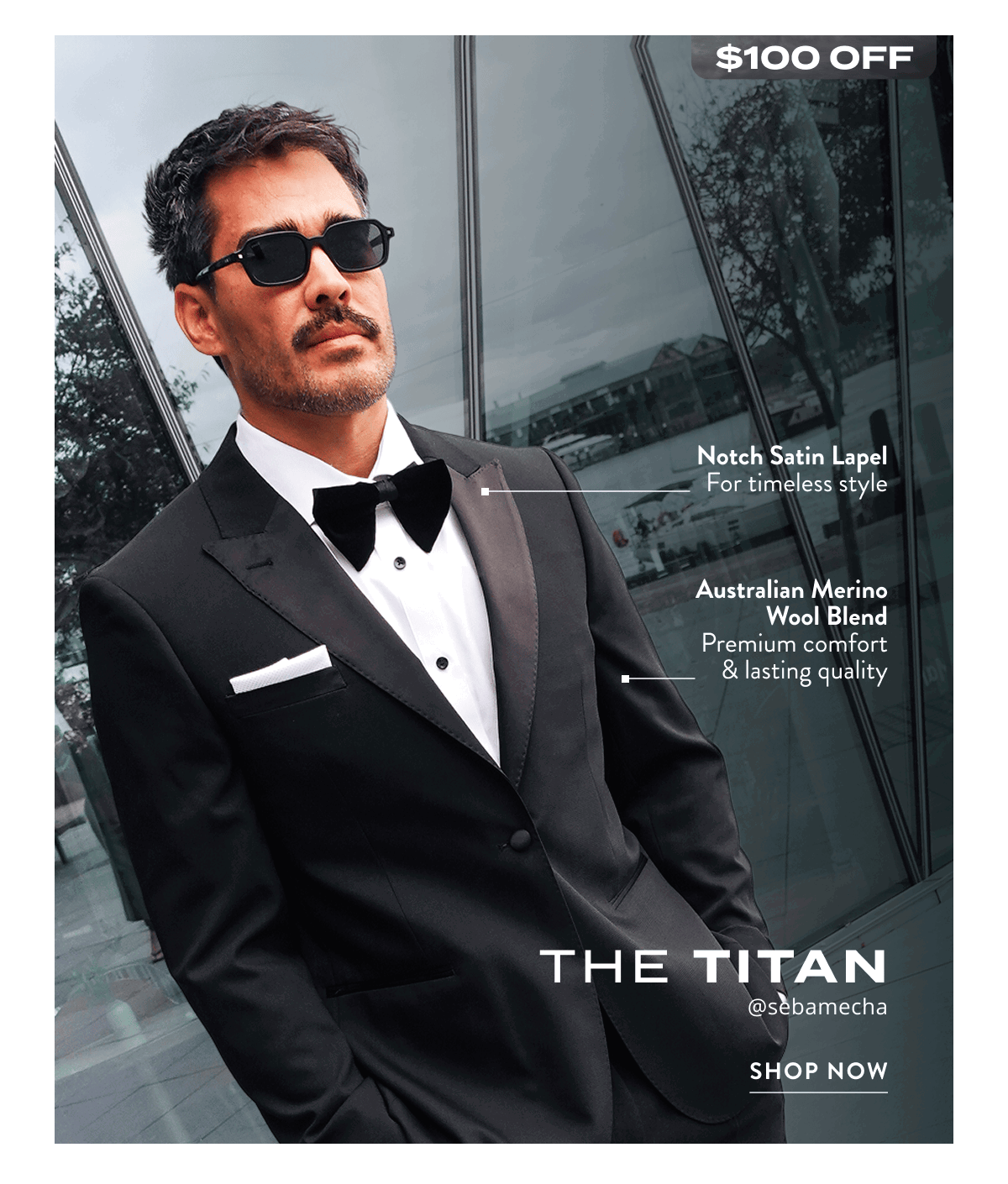 Titan Wool Tuxedo