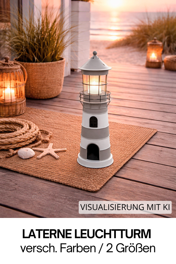 Leuchtturm Laterne