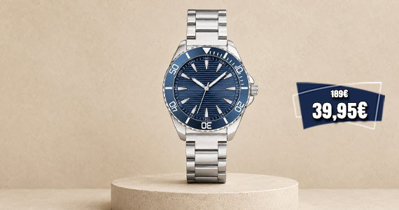 MONTRE QUARTZ AU STYLE SPORT CHIC