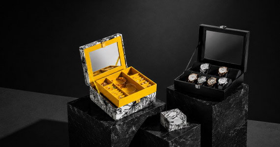 BOÎTES À MONTRES ET BIJOUX