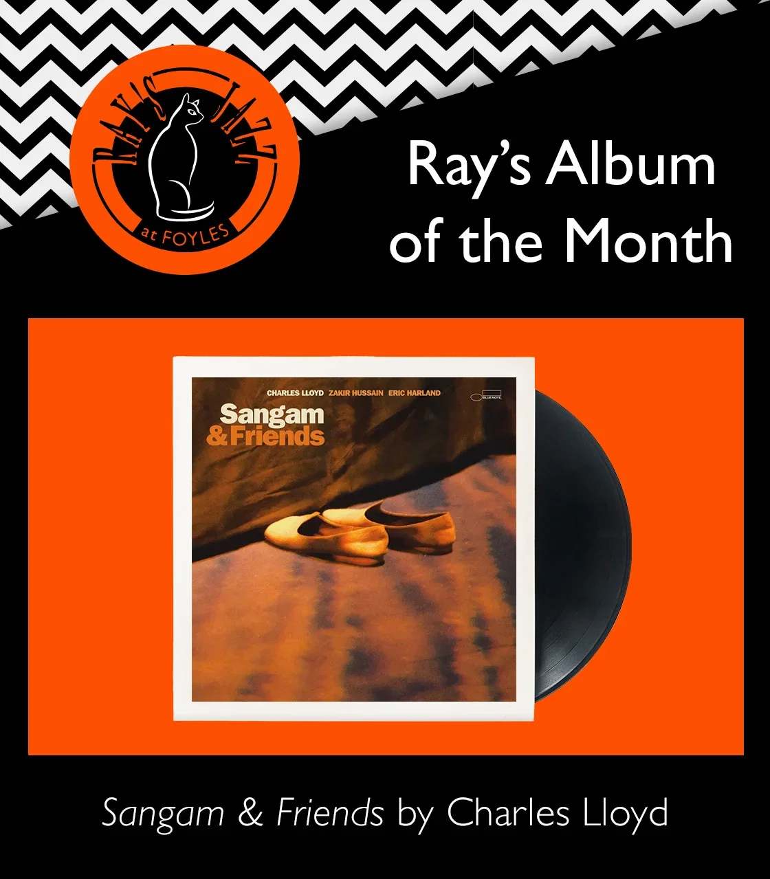 Ray's Album of the Month | Sangnam & Friends by Charles Lloyd