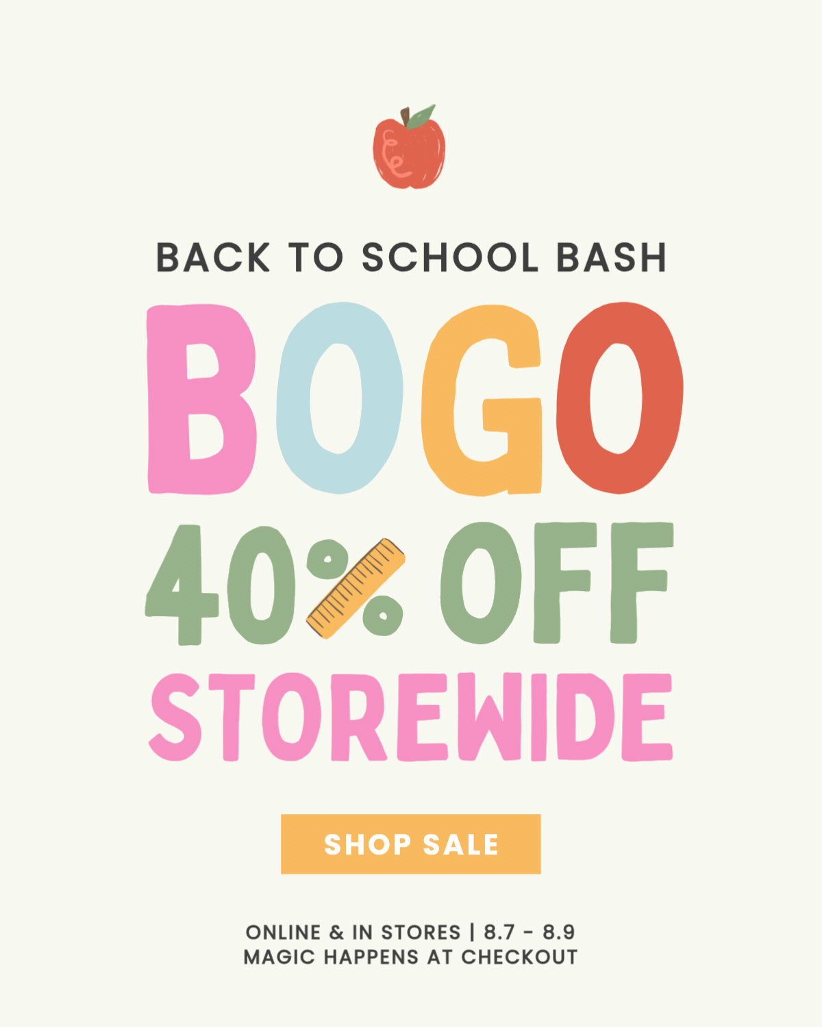 Shop BOGO Sale