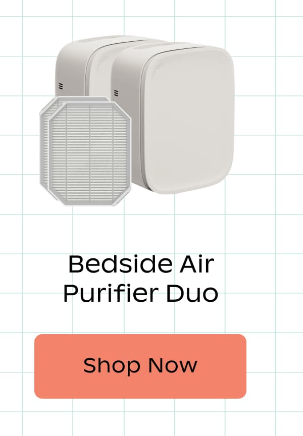Bedside Air Purifier Duo | Shop Now