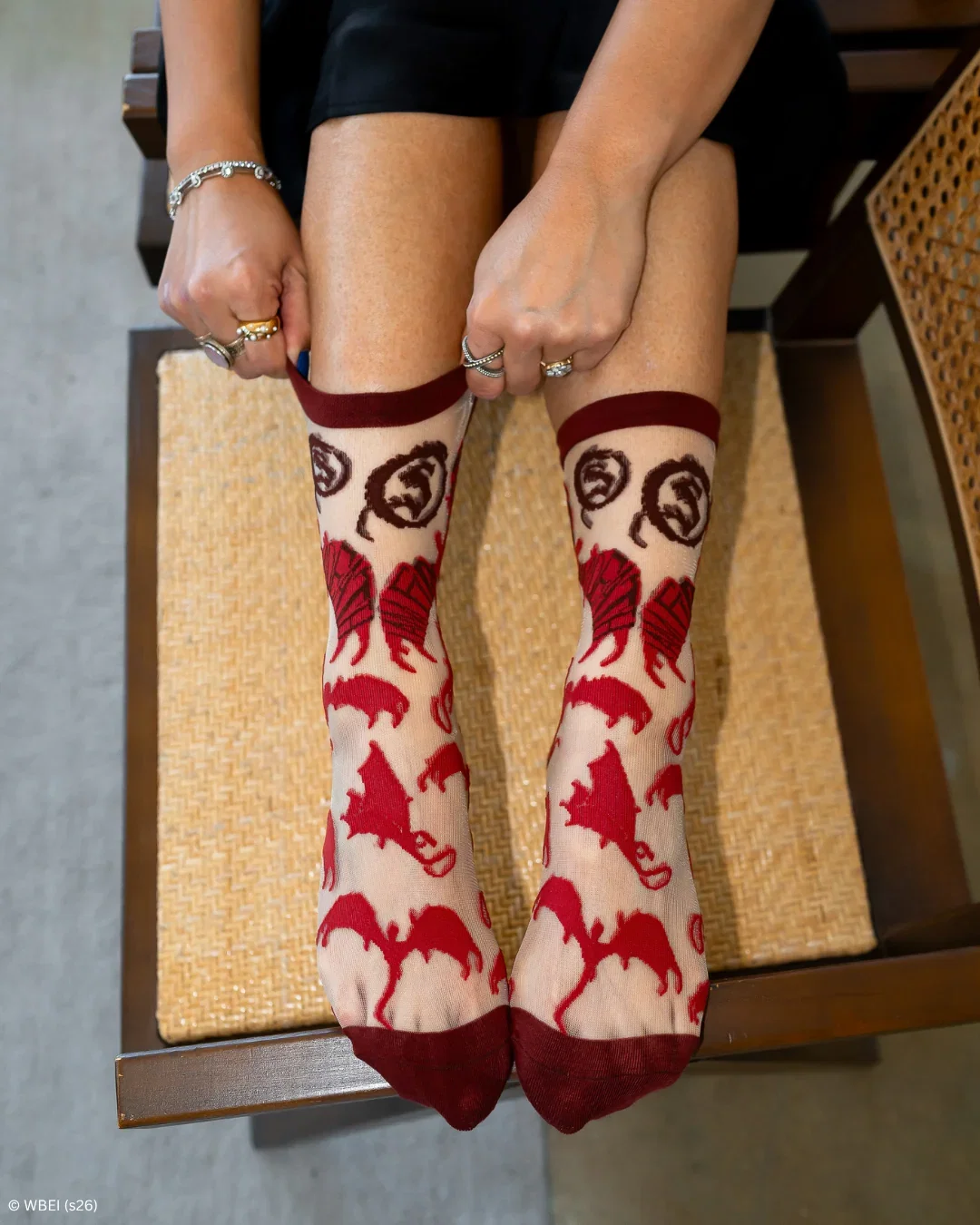 Image of The Hobbit™ Smaug™ Sheer Crew Sock