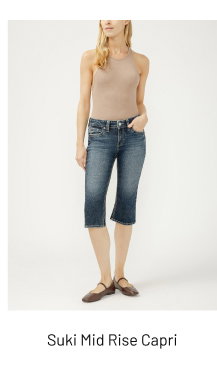 Suki Mid Rise Capri