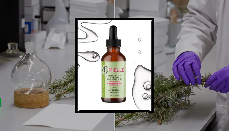 Image may contain: Bottle, Herbal, Herbs, Plant, Lotion, Aftershave, Cosmetics, Perfume, and Person
