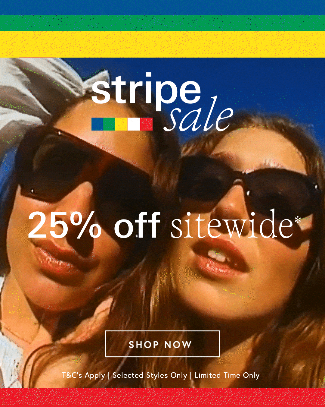 Shop 25% off sitewide*