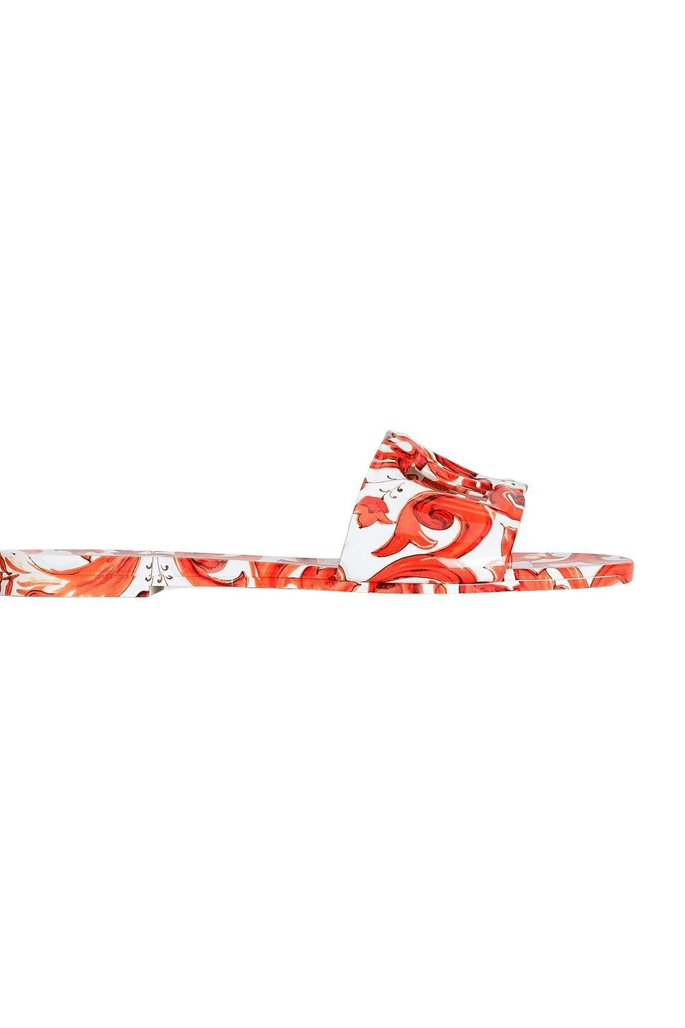 Image of beachwear slider - maiolica orange