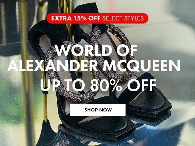 Extra 15% Off Alexander McQueen