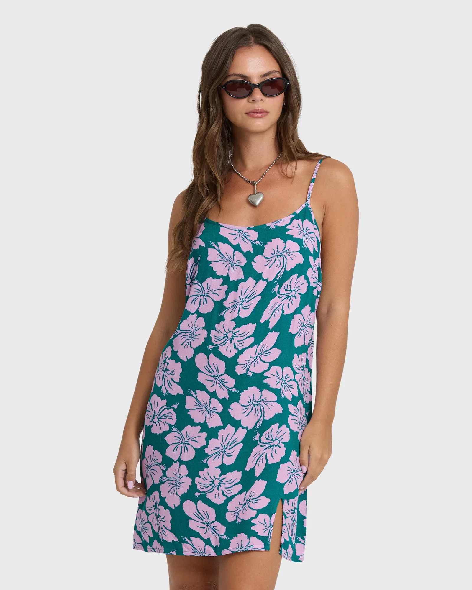 Image of Tidal Crush Mini Dress - Deep Lagoon