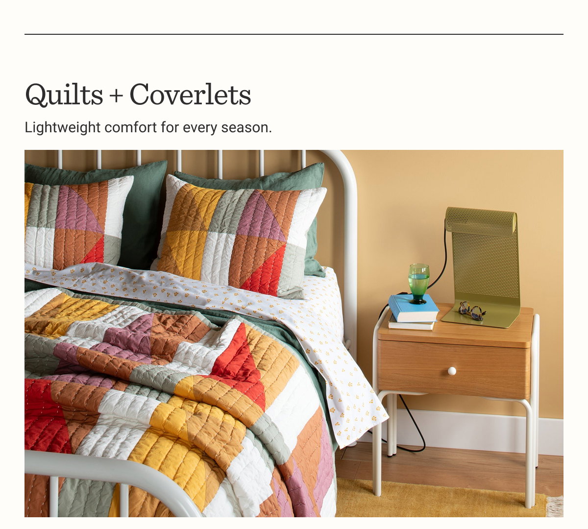 Quilts + Coverlets