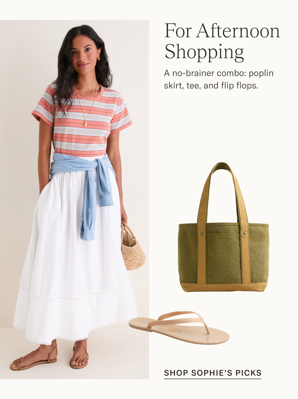 For Afternoon Shopping