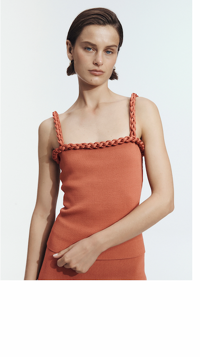 Ribiona Knit Tank