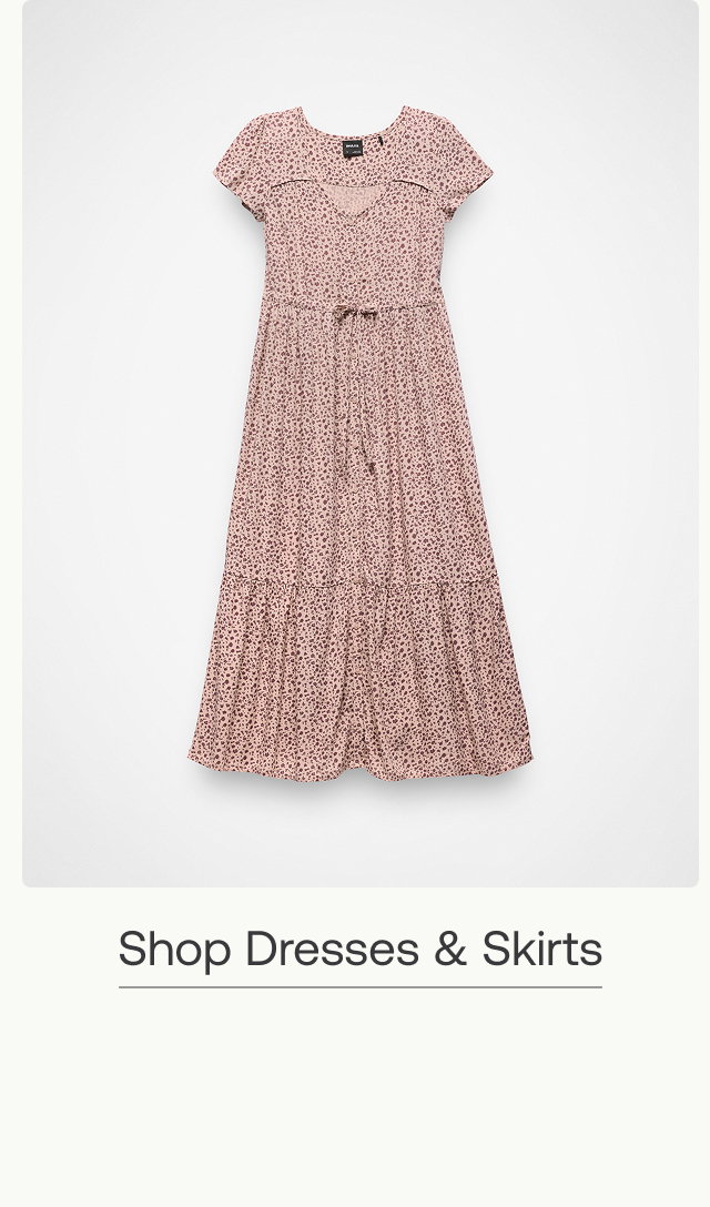 shop dresses & skirts