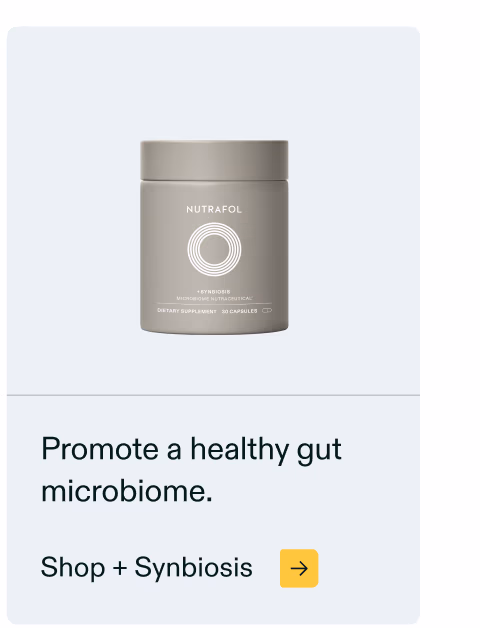 Promote a healthy gut microbiome. Shop + Synbiosis