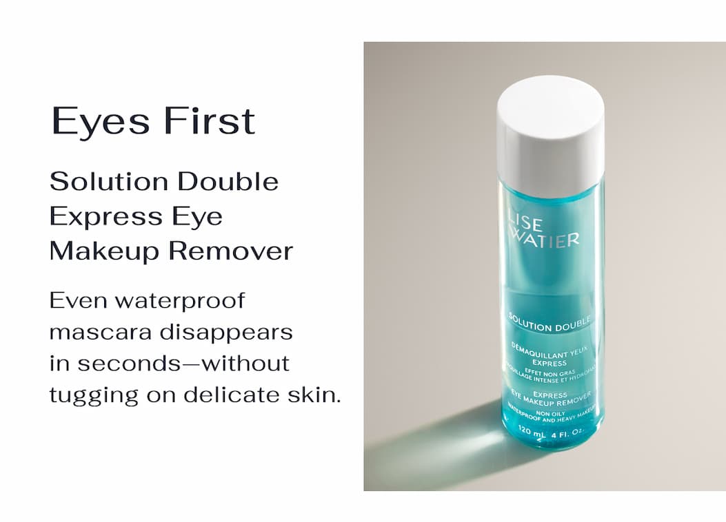 Solution Double Express Eye Makeup Remover