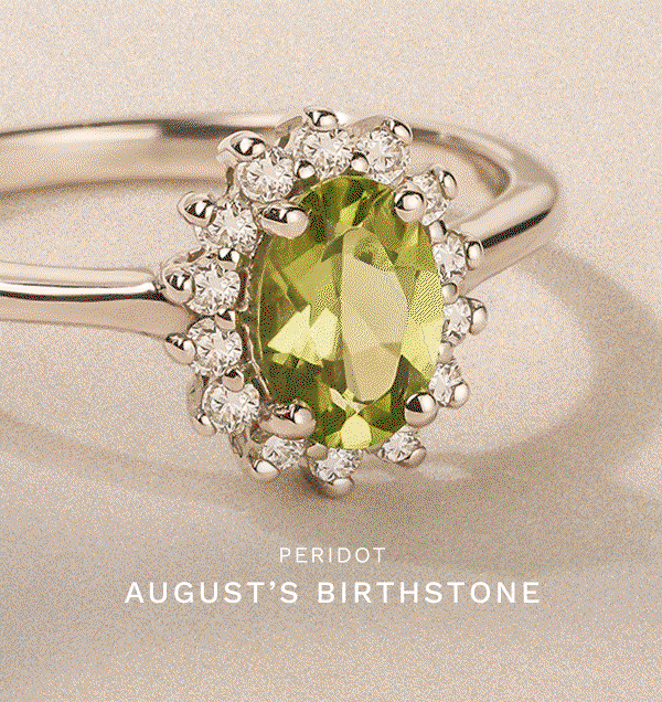 August's Birthstone Peridot