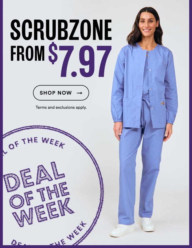 Deal of the Week | Scrubzone From $7.97 | Shop Now