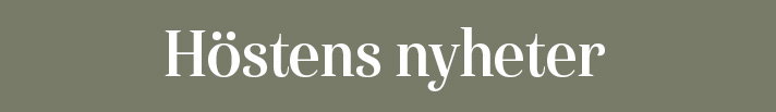 Höstens nyheter