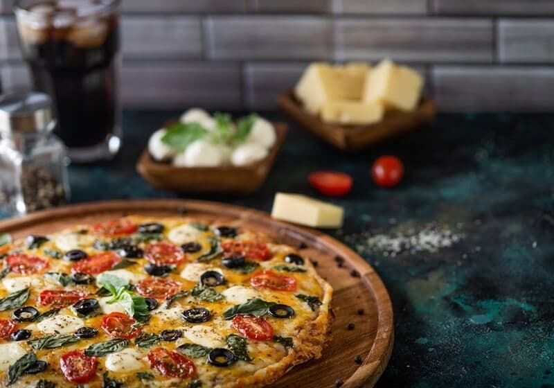 Pork, Gorgonzola & Garlic Butter Pizza