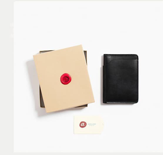 Ashland Traveler Passport Holder - Black Dublin
