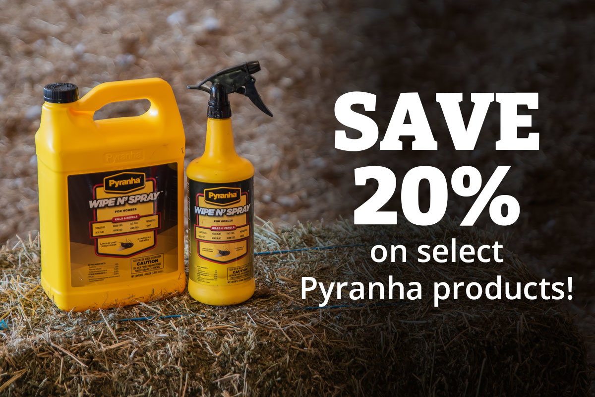 Save 20% on select Pyranha products