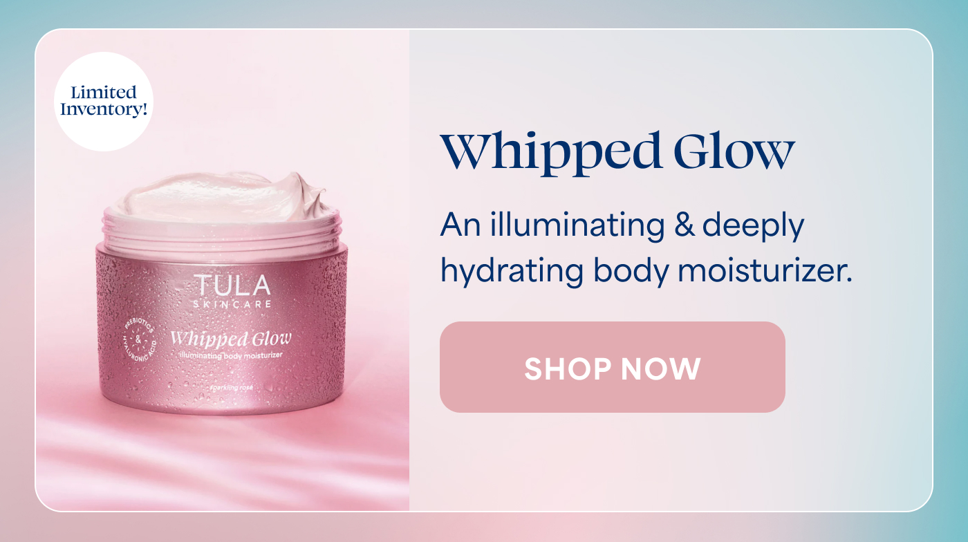 Limited Inventory! Whipped Glow An illuminating & deeply hydrating body moisturizer. -- SHOP NOW