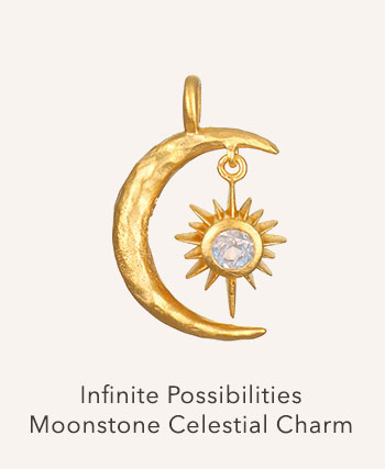 Infinite Possibilities Moonstone Celestial Charm