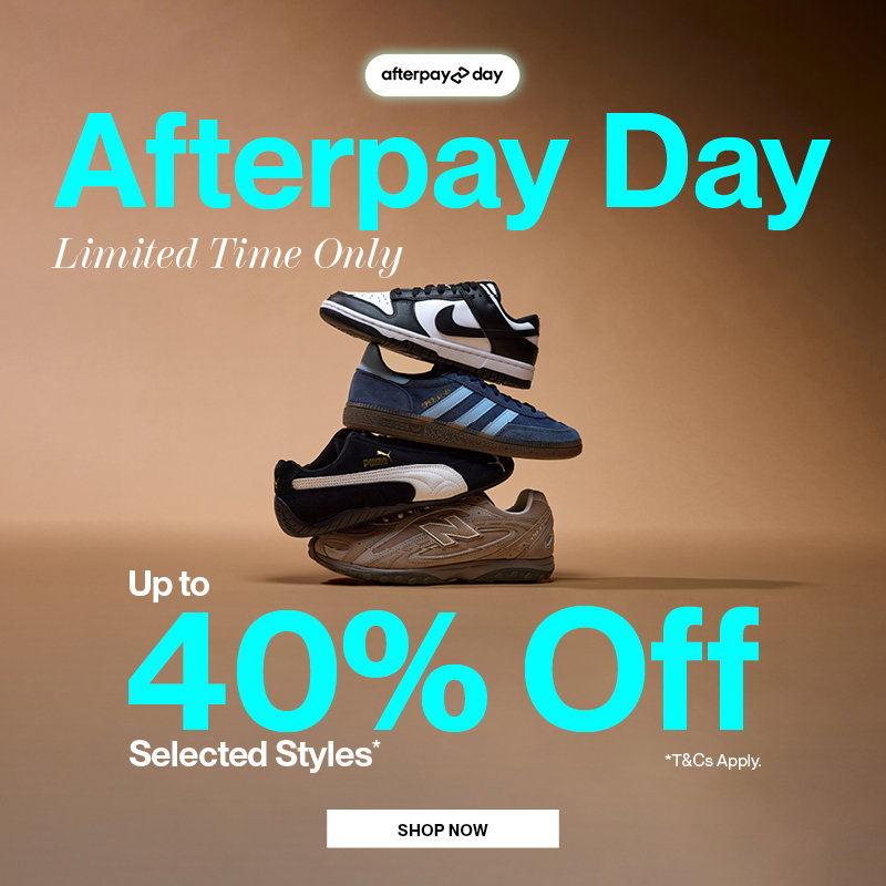Afterpay Sale Is Up to 40% Off Selected Styles* 