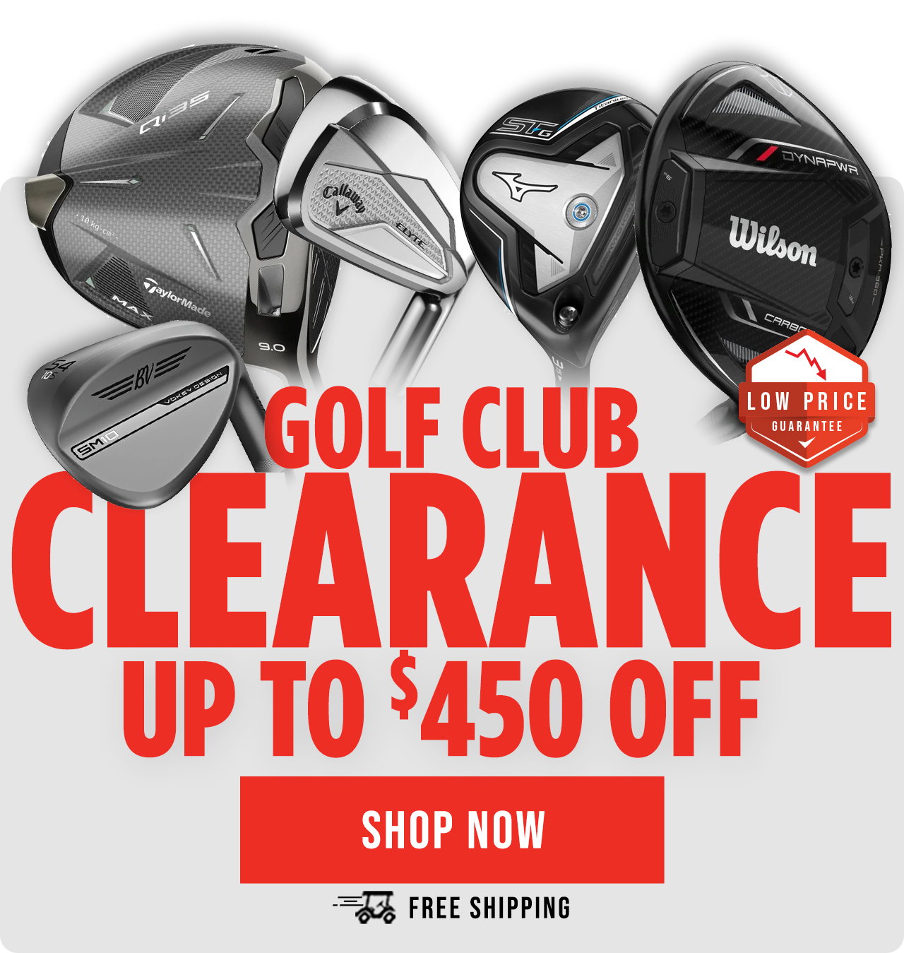 Clearance Golf Clubs | SAVE BIG