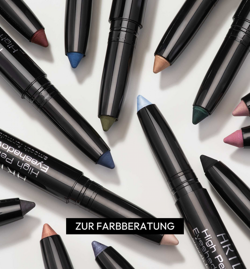 Lidschatten Stift in über 20 Farben. Doch welche passt perfekt zu Dir? Jetzt Beratung machen und herausfinden