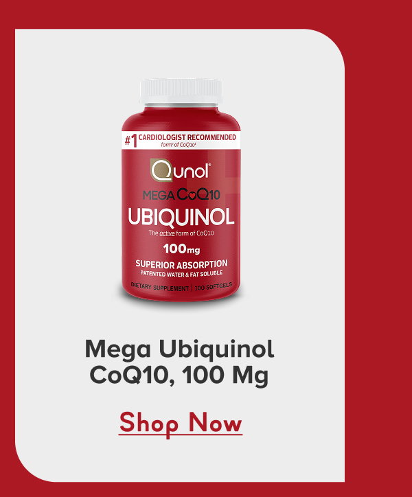 Mega Ubiquinol CoQ10, 100 mg