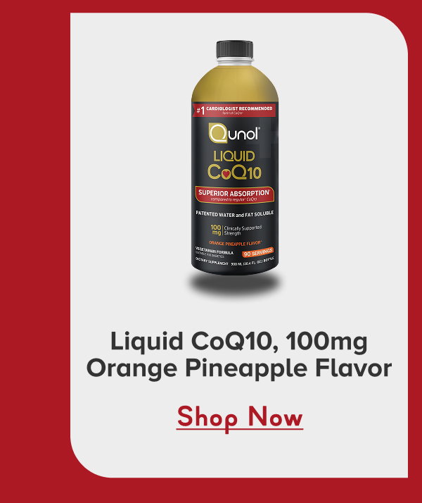 Liquid CoQ10, 100mg Orange Pineapple Flavor