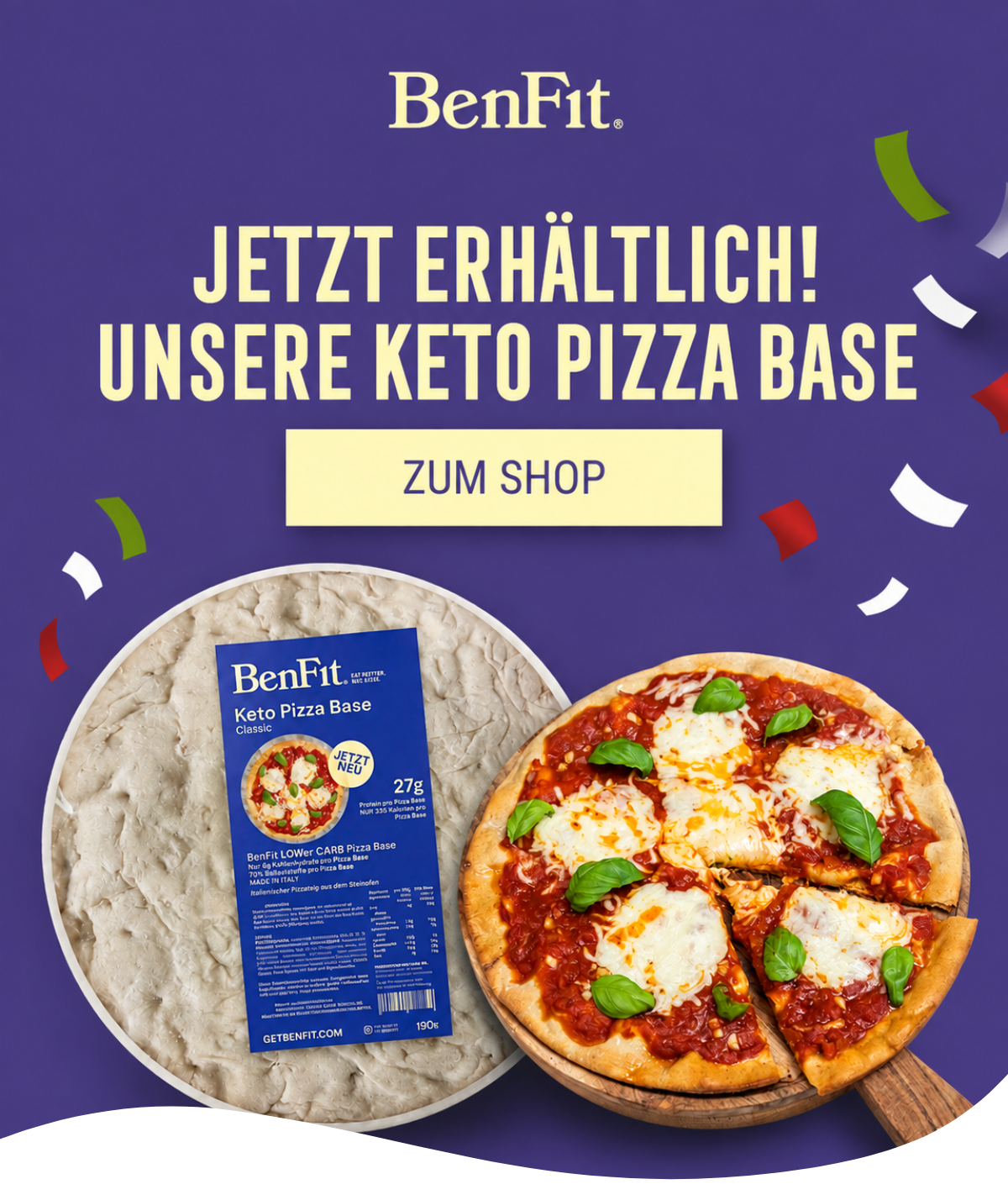 BenFit Keto Pizza Base