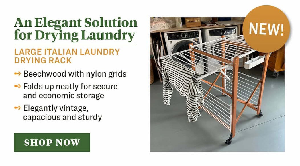 Large Italian Laundry Drying Rack