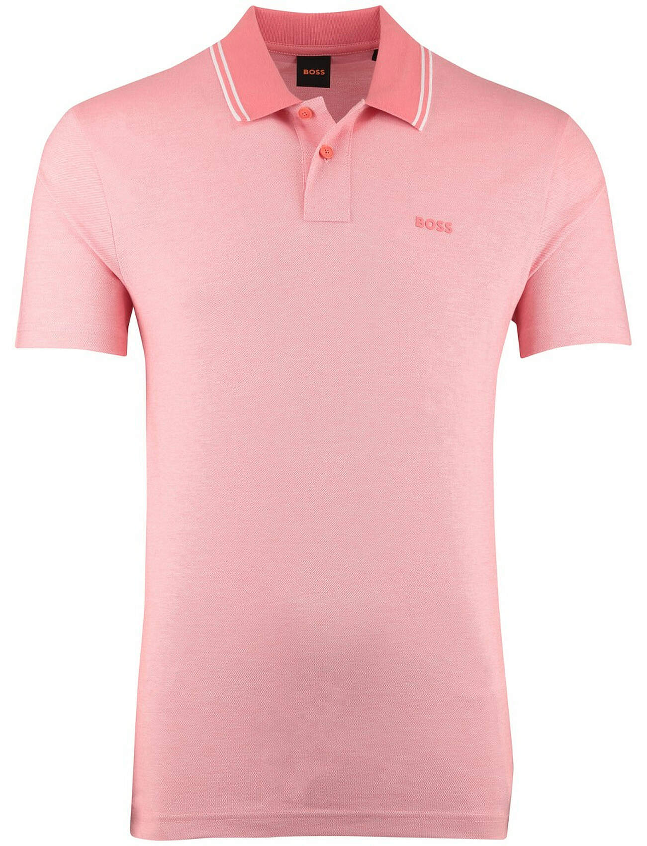 poloshirt korte mouw Boss orange roze