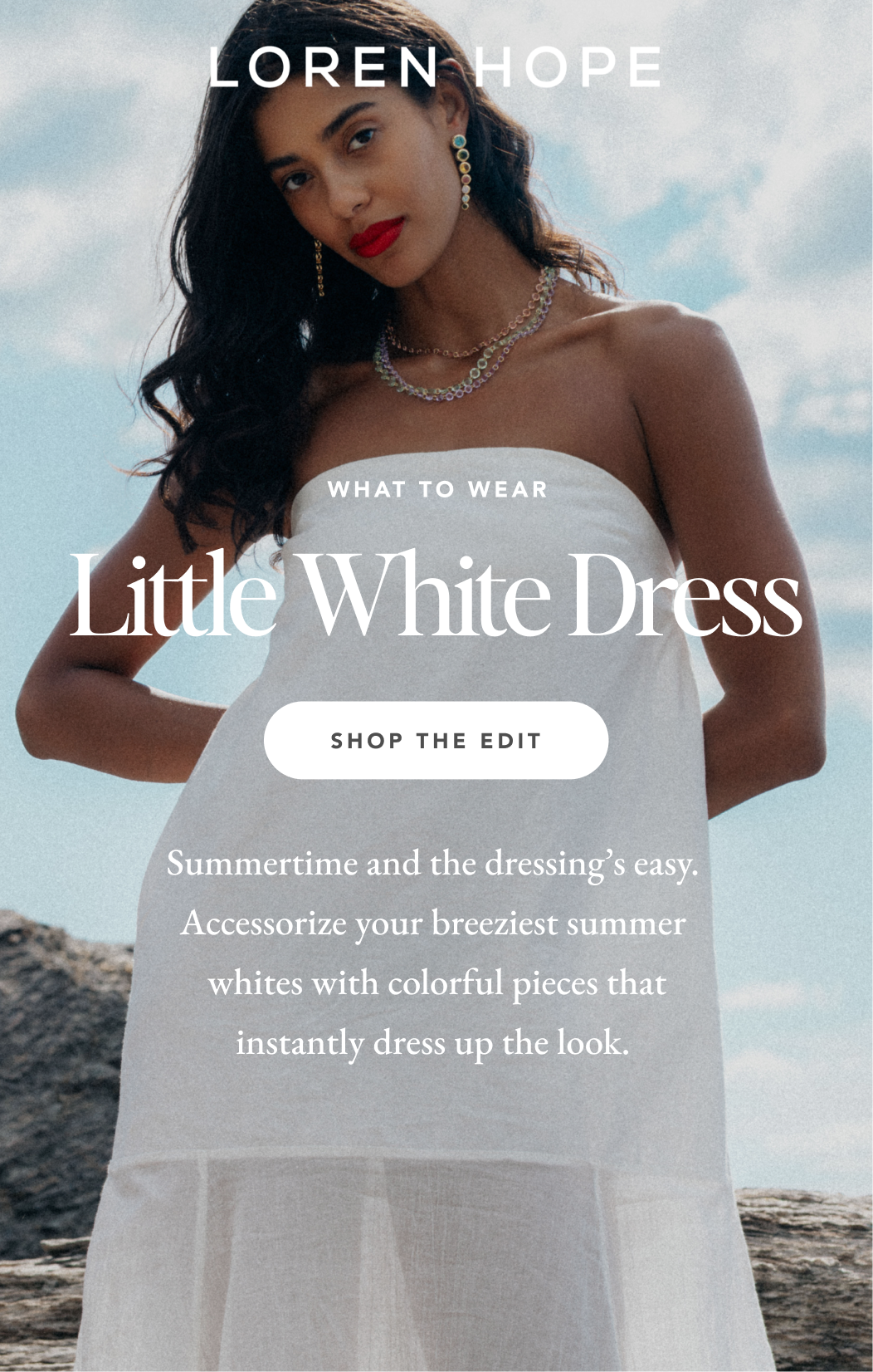 What to wear: Little White Dress - Shop the Edit