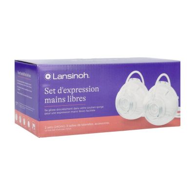 Lansinoh Dubbele kolfcups 3 maten