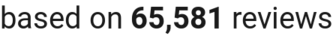 number of reviews