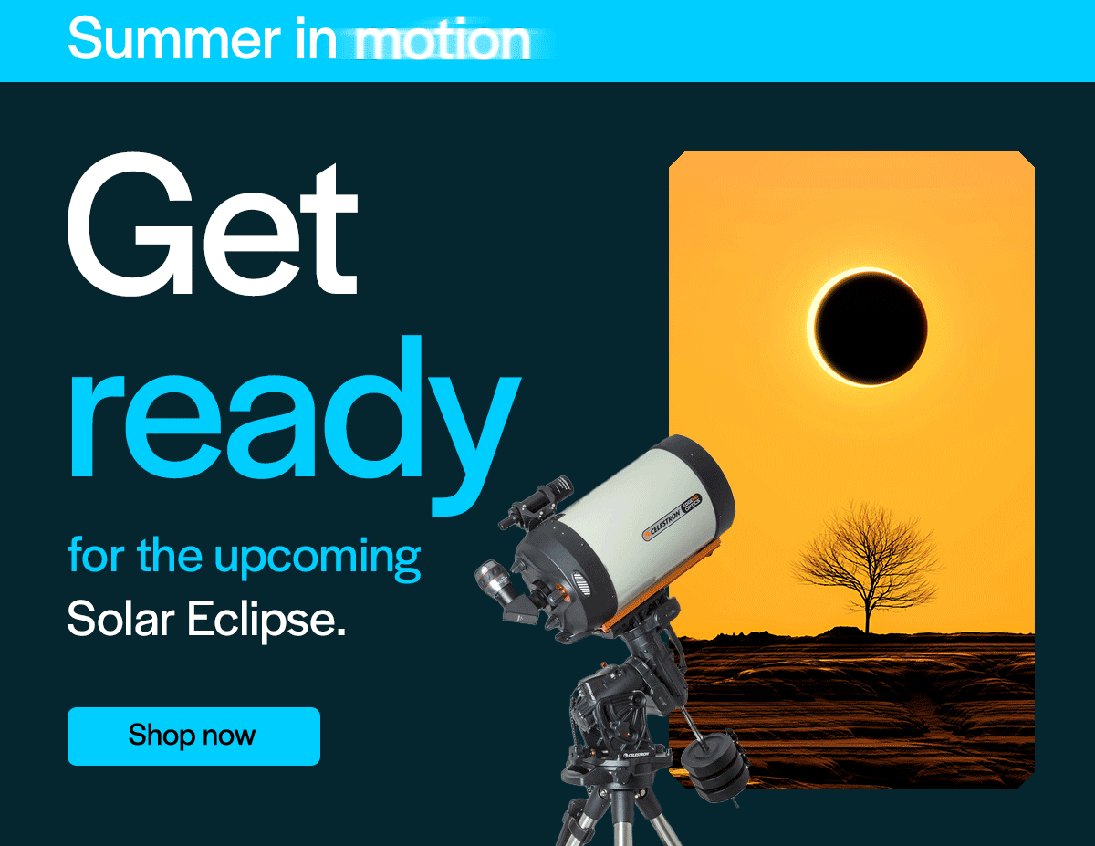 Get ready for the upcoming Solar Eclipse.