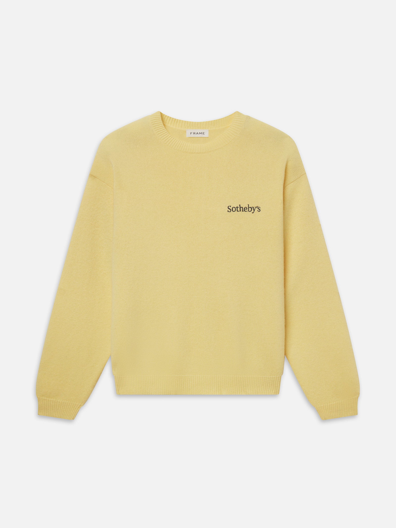SOTHEBY’S CASHMERE SWEATER IN YELLOW
